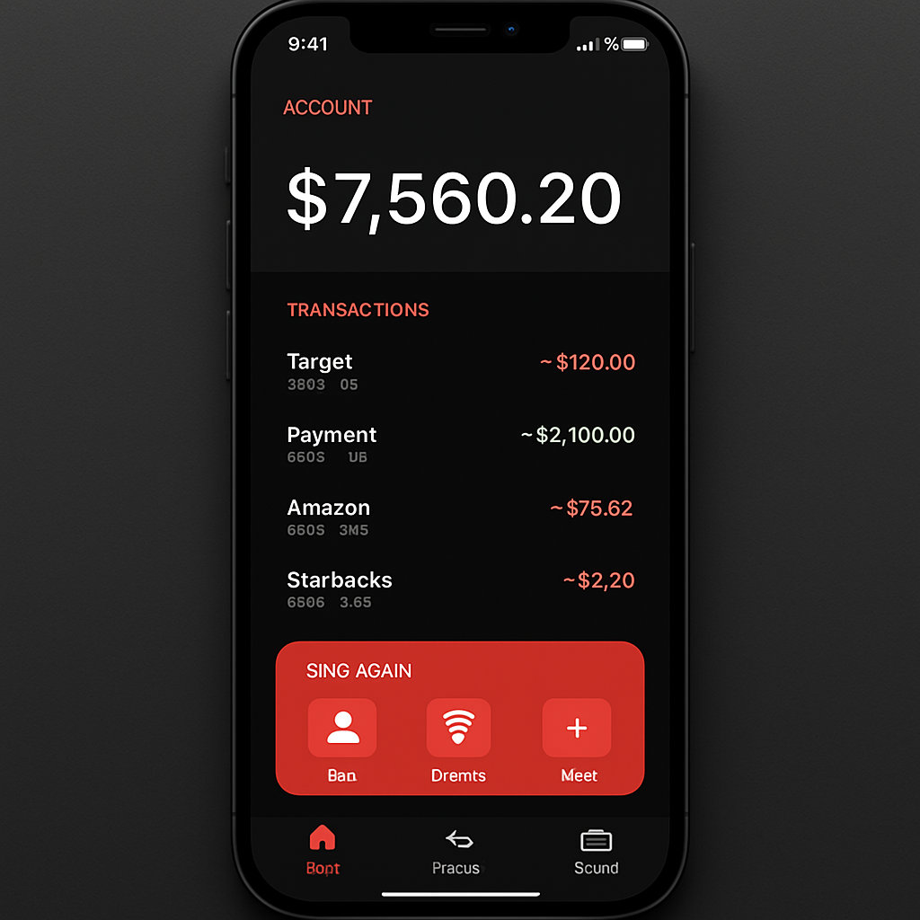Mobile Banking App